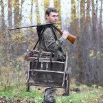 360-Degree Swivel Hunting Chair with Adjustable Height