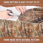 Lightweight Camouflage Netting for Hunting and Cover