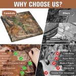 Lightweight Camouflage Netting for Hunting and Cover