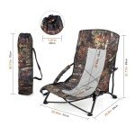 Portable Folding Camouflage Turkey Hunting Blind Chair