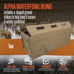 ALPS OutdoorZ Alpha Waterfowl Blind - Tan