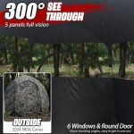 ShedOFF 1-3 Person Camo Pop-Up Hunting Blind