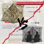 Portable 3-4 Person Camouflage Hunting Blind