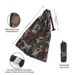 Lightweight Camouflage Camping Chair Hammock Seat