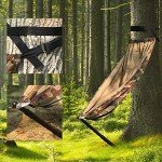 Lightweight Camouflage Camping Chair Hammock Seat