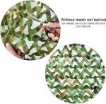 Fousam Camo Netting, Camouflage Netting Bulk Roll 10X10 10X20 20X20 for Hunting Party Decoration Sunshade
