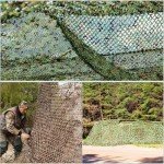 Fousam Camo Netting, Camouflage Netting Bulk Roll 10X10 10X20 20X20 for Hunting Party Decoration Sunshade