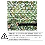 Fousam Camo Netting, Camouflage Netting Bulk Roll 10X10 10X20 20X20 for Hunting Party Decoration Sunshade