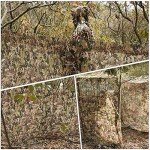 Tongcamo Camo Burlap Cradle Mesh for Hunting Blind Sunshade Decoration Concealment Paintball Airsoft Photography Wargames
