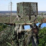 Yeacool Camo Netting Mesh Camouflage Netting Deer Blind Hunting Blind Net for Military Theme Party Decorations Army Sunshade Car Cover Camping Shooting (Dark Green, 13ftx20ft, 4m*6m)