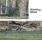 Yeacool Camo Netting Mesh Camouflage Netting Deer Blind Hunting Blind Net for Military Theme Party Decorations Army Sunshade Car Cover Camping Shooting (Dark Green, 13ftx20ft, 4m*6m)