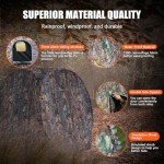 Hunting Blind, Ground Blind with Carrying Bag, 1-2 Person Pop Up Deer Blind, Portable Hunting Tent for Deer & Turkey Hunting