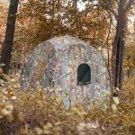 Hunting Blind, Ground Blind with Carrying Bag, 1-2 Person Pop Up Deer Blind, Portable Hunting Tent for Deer & Turkey Hunting