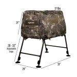 Momarsh Invisi Lab Dog Blind for Waterfowl Hunting & Gun Dogs | Optifade Timber