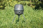 Moultrie 30-Gallon Deer Feeder Standard, All-in-One Quick-Lock Feeder Kit