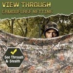 Lenotos Double-Sided Camo Netting for Hunting