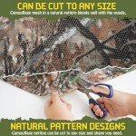 Lenotos Double-Sided Camo Netting for Hunting