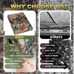 Lenotos Double-Sided Camo Netting for Hunting