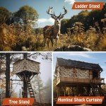 Lenotos Double-Sided Camo Netting for Hunting