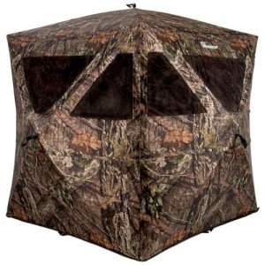 Ameristep Care Taker Kick Out Pop-Up Ground Blind, Premium Hunting Blind, Mossy Oak Break-Up Country Camo