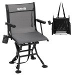 Swivel Hunting Chair with Adjustable Legs