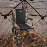 TIDEWE Heated Hunting Chair with Swivel & Camo
