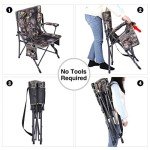 REDCAMP Portable Camo Hunting Chairs for Blinds