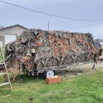 HYOUT Camo Netting for Hunting and Outdoor Use