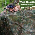 Camouflage Netting for Hunting Blinds and Photography