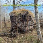 THUNDERBAY SPUR Collector 3 Person Hunting Blind, Portable Ground Blind with Silent Sliding Window, Portable Durable Hunting Tent for Deer & Turkey Hunting