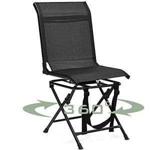 GYMAX 360° Swivel Portable Hunting Blind Chair