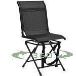 GYMAX 360° Swivel Portable Hunting Blind Chair