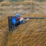 GYMAX 360° Swivel Portable Hunting Blind Chair