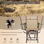 Goplus 360° Swivel Portable Hunting Chair