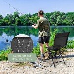 GYMAX 360° Swivel Portable Hunting Blind Chair