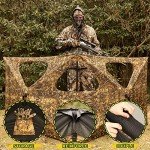 Lenotos Easy-Setup 2-Panel Ground Hunting Blind