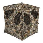 Ameristep Silent Brickhouse Ground Blind - Mossy Oak