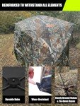 ThunderBay 270° See-Through Hunting Blind with Bag