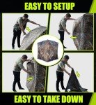 ThunderBay 270° See-Through Hunting Blind with Bag