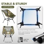 MARCHWAY Ultralight Camo Folding Camping Chair