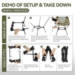 MARCHWAY Ultralight Camo Folding Camping Chair