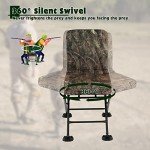 GYMAX 360° Swivel Camo Hunting Chair