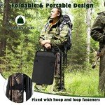 GYMAX 360° Swivel Camo Hunting Chair