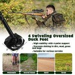 GYMAX 360° Swivel Camo Hunting Chair