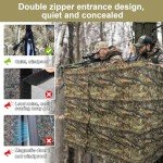 Universal 2-Man Camouflage Tree Stand Blind Kit