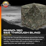 Rhino Blinds R180 3-Person See-Through Blind