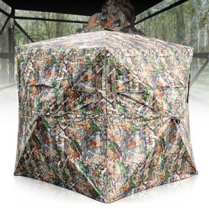 Huskfirm Portable Hunting Blind with Magnetic Door