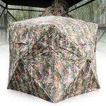 Huskfirm Portable Hunting Blind with Magnetic Door