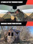 Thunderbay 270° Portable See-Through Hunting Blind