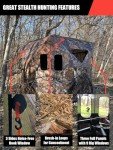 Thunderbay 270° Portable See-Through Hunting Blind